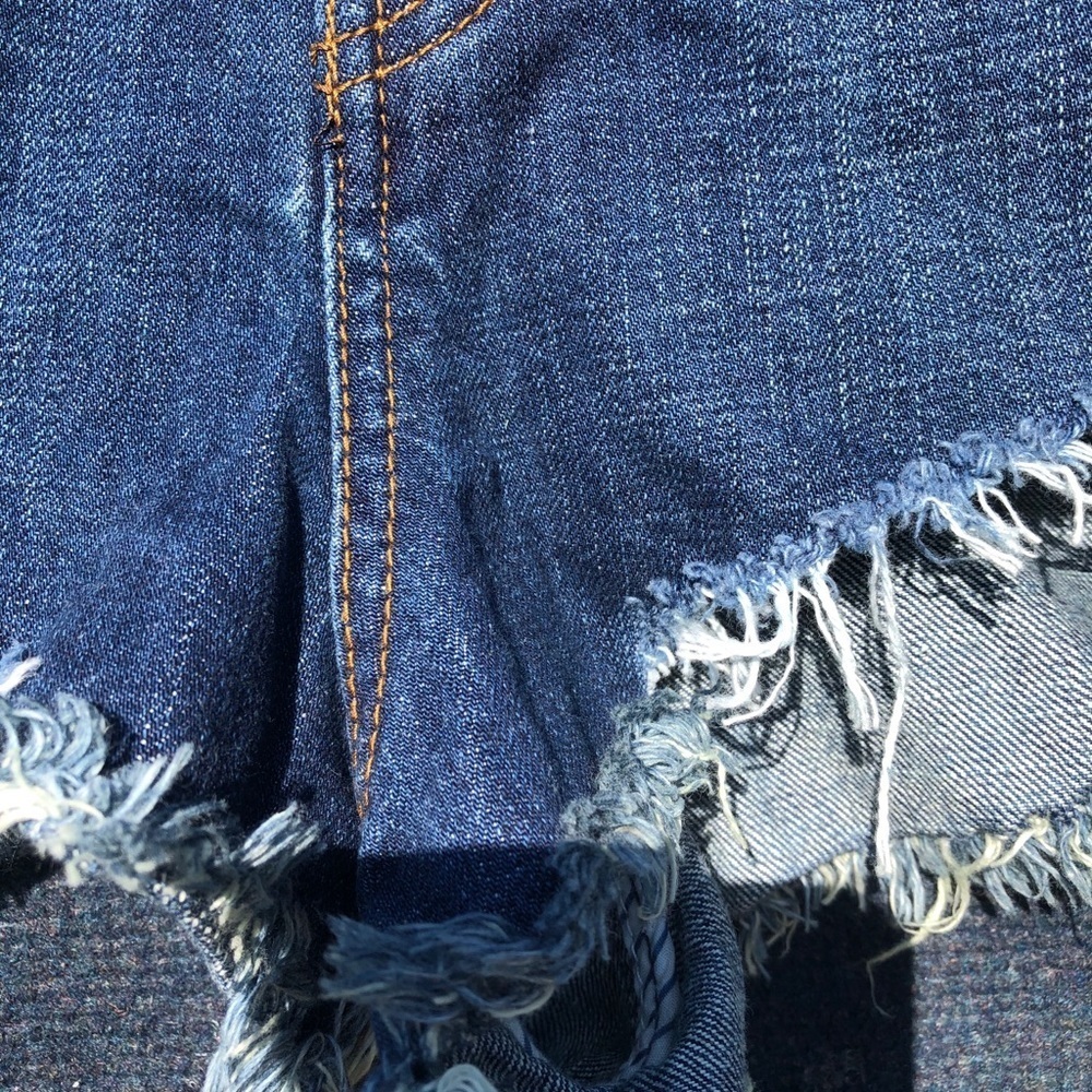 Free people denim shorts - Picture 3 of 6